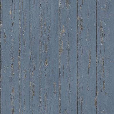 Noordwand Papier peint Homestyle Old Wood bleu - 434262 - 0058559375315