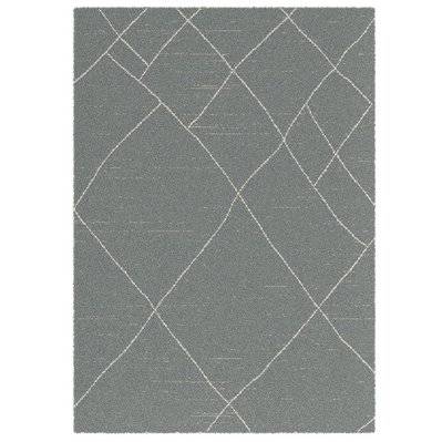 Tapis gris Square 160x230 cm - 9730 - 3701324545259