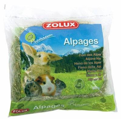 Foin Alpage premium pour rongeurs 500 gr - 49444 - 3336022121100