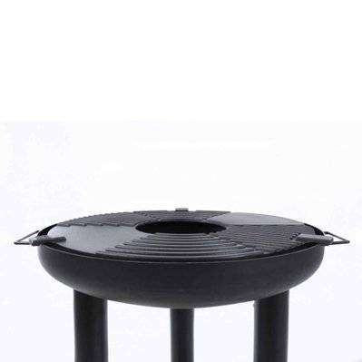 RedFire Barbecue gril à plancha Noir Acier - 423896 - 8719956290756