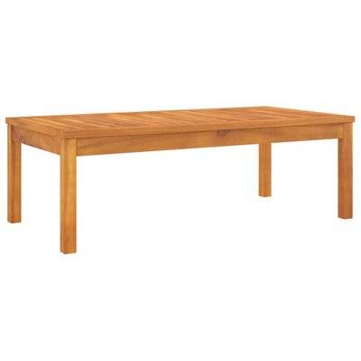 vidaXL Table basse 100x50x33 cm bois d'acacia massif - 311833 - 8720286113523