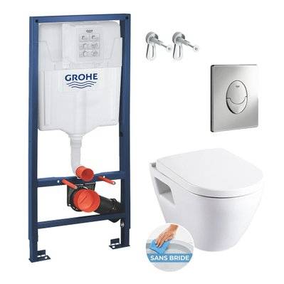 Grohe Solido Perfect Pack Bâti WC Rimless (39186PerfectRimless) - 0034966357656 - 0034966357656