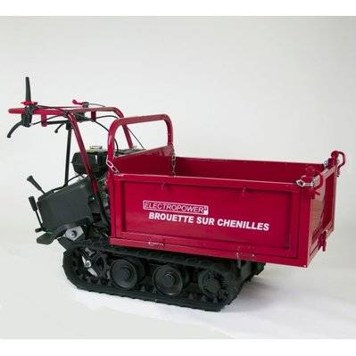 Mini dumper - Brouette motorisée à chenilles 320 kg - 8 vitesses - Essence - MEP7B-320A - 3700737216916