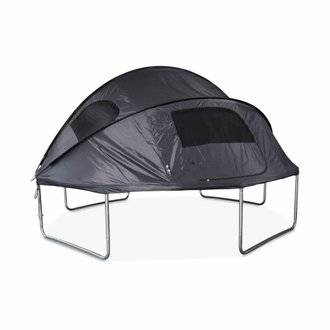 Tente de camping pour trampoline Ø370cm (filet intérieur et extérieur)