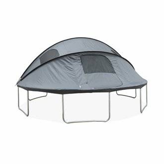 Tente de camping pour trampoline Ø490cm (filet intérieur et extérieur)