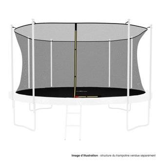 Filet intérieur de sécurité pour trampoline : ø 14Ft, 8 Perches