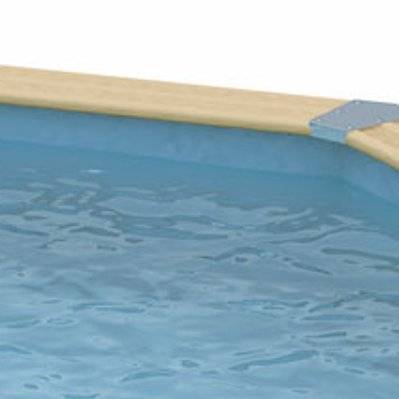 Liner seul Bleu pour piscine bois Océa Ø 5,10 x 1,20 m - Ubbink - 8572 - 3700151483024