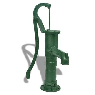 vidaXL Pompe à eau manuelle de jardin Fonte - 41172 - 8718475874782