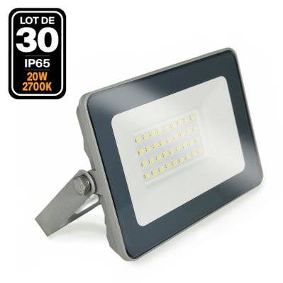 30 Projecteurs LED 20W ProLine Blanc chaud 3000K Haute Luminosité - 1625 - 7109612732620