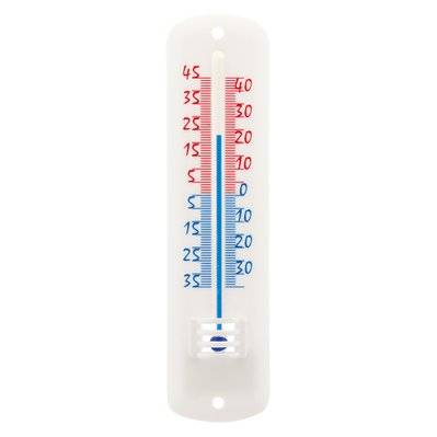 Thermomètre classique à alcool - blanc - Otio - 936253 - 3415549362538