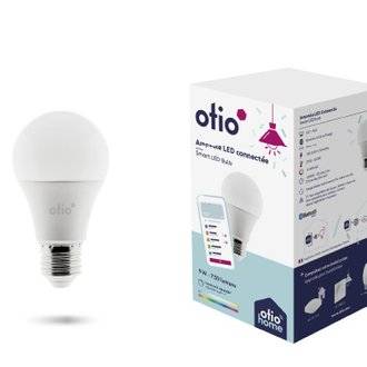 Ampoule LED connectée Bluetooth E27 9W - Otio