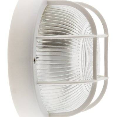 Hublot rond d'extérieur 5W IP44 avec ampoule LED - Elexity - 141012 - 3545411410125