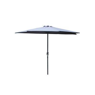 Demi parasol de balcon gris CATANE - 228002 - 3760313249110
