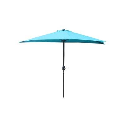 Demi parasol de balcon bleu CATANE - 228006 - 3760313249158