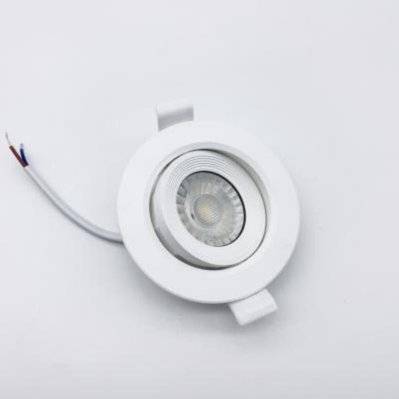 Spot LED Encastrable 5W 30° Orientable - Blanc Froid 6000K - 8000K - SILAMP - F37-5W_WH - 7427245548723