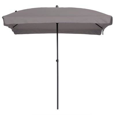 Madison Parasol Patmos Luxe Rectangulaire 210x140 cm Taupe - 418775 - 8713229247485