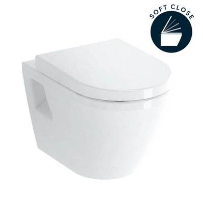 Grohe Pack WC Bâti Autoportant Rapid SL + WC suspendu Integra + Abattant softclose + Plaque chrome mat (ProjectIntegra-5) - 0633710860147 - 0633710860147