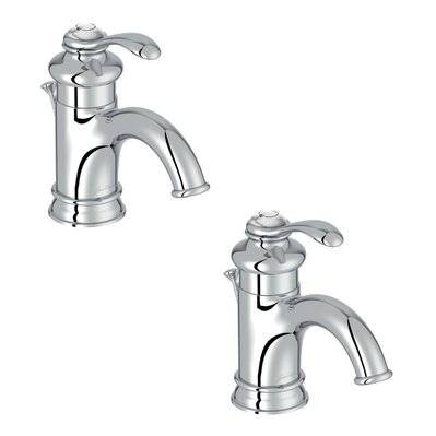 Lot de 2 robinets lavabo JACOB DELAFON Fairfax bec bas - E72090-CP_E72090-CP - 3701068225158