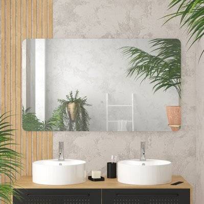 Miroir salle de bain - 120x70cm - GO - MIR048 - 3700710252795