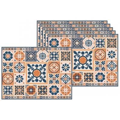 Set de table motifs carreaux de ciments 40 x 30 cm - 54300 - 3700866347154