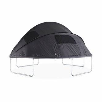 Tente de camping pour trampoline Ø430cm (filet intérieur et extérieur)