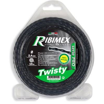Fil torsadé Twisty 15m 2,4mm pour tête de débroussailleuse - PRDFG15X24T - 3700194421014