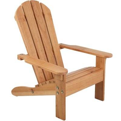 Chaise de jardin enfant en bois Adirondack - 23127 - 0706943000830