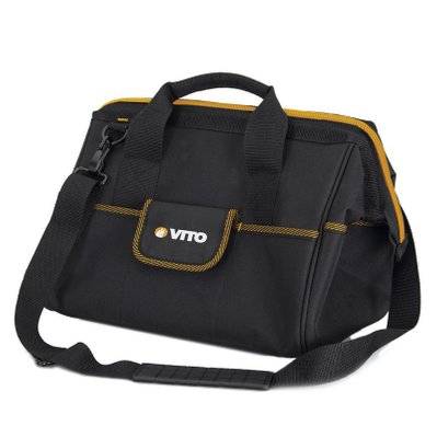 Sac à outils VITO nylon renforcé Ouverture complète 18 poches 360 x 280 x 250 mm - 6561 - 3701107756032