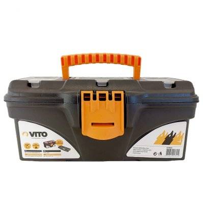 Boite à outils 13" VITO 320 x 165 x 136 mm- Caisse a outils multi-rangement haute résistance - 1027 - 3701107715527