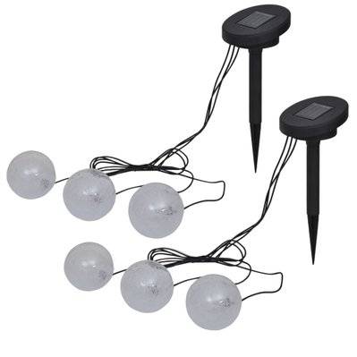 vidaXL Lampes flottantes à LED 6 pcs pour étang et piscine - 277120 - 8719883695808