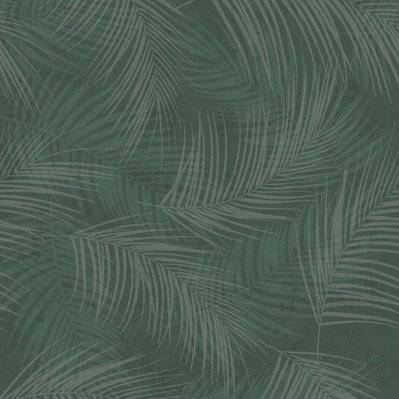 DUTCH WALLCOVERINGS Papier peint Palm Vert - 430620 - 5901638000484