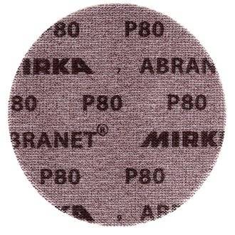 Mirka ABRANET Disque support papier - Diamètre 150mm P80 - 50 Pièces. ( 5424105080 )
