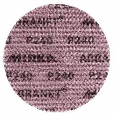 Mirka ABRANET Disque support papier  Diamètre 150mm P240  50 Pièces. ( 5424105025 ) - 18970 - 0700153588843