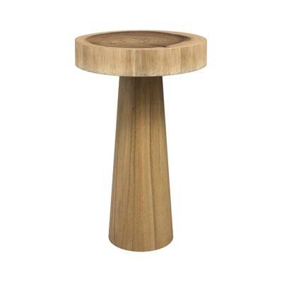 Table d'appoint Janah en bois naturel D35 cm - 10428 - 3701324550451