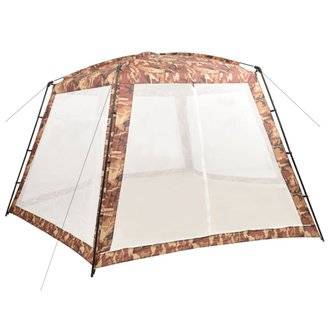 vidaXL Tente de piscine Tissu 660x580x250 cm Camouflage
