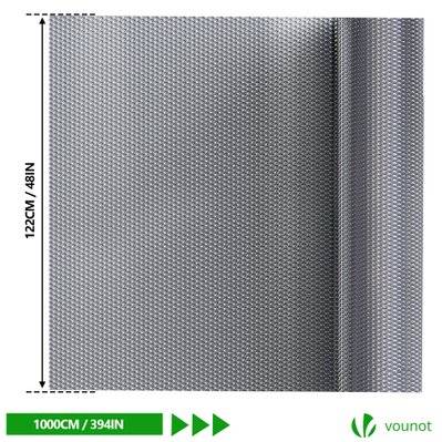 VOUNOT Isolant thermique a bulle double couche aluminium radiateur  reflecteur 1.22x10m - Brico Privé