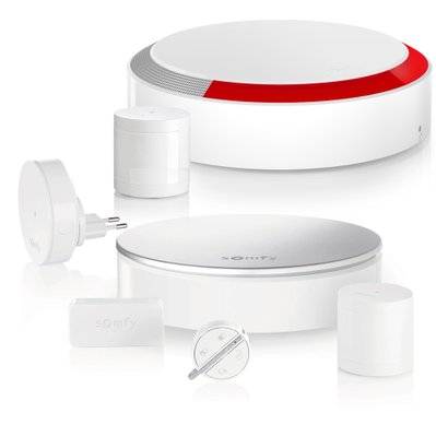 Home Alarm Starter Pack, alarme connectée avec accessoires additionnels- Compatible avec Alexa, l'Assistant Google et TaHoma - 1875248 - 3660849588915