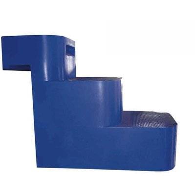 Escalier pour chien "Sauve-Chien"- 3 marches bleues - 77 x 15 x 58.5 cm - 105465 - 3701577609517