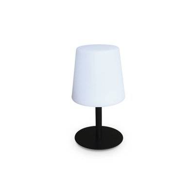 LAMPADA S COLOR - Lampe de table LED de 28cm noire - Lampe de table décorative lumineuse. Ø 16cm - 3760350656827 - 3760350656827