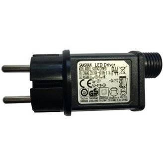 Transformateur Guirlande LED 12V 9W IP44 Multifonctions - Noir - SILAMP