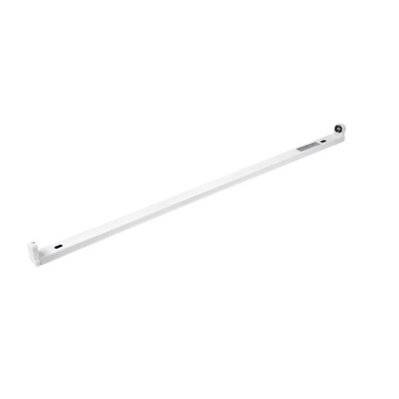 Support pour Tube LED T8 150cm IP20 - SILAMP - TUBO-6749-150-1 - 3701582326201