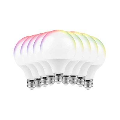 Ampoule LED Connectée WiFi E27 11W G95 RGBW (Pack de 10) - SILAMP - P-SM-AMP00067-NE - 3701582325549