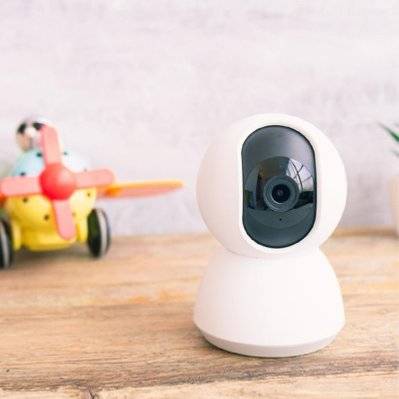 Caméra de Surveillance Intérieure Connectée WiFi Ronde 360° 1080p - SILAMP - JS-K259 - 7427245550627