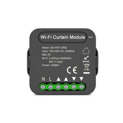 Module Interrupteur Volet Roulant Connecté WiFi - SILAMP - QS-WIFI-CP03 - 7427245547955
