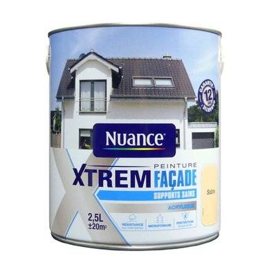 Peinture XTREM Façade - Sable - Acrylique - 2,5L - 3505391073536 - 3505391073536