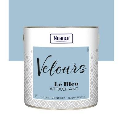Peinture intérieure multi-supports Velours - Bleu attachant - 2L - 3505391084839 - 3505391084839