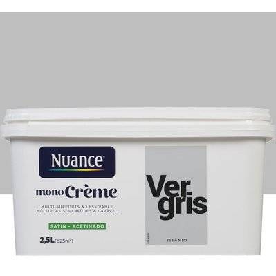Peinture intérieure MonoCrème - Ver gris - Satin - 2,5L - 3505391057024 - 3505391057024