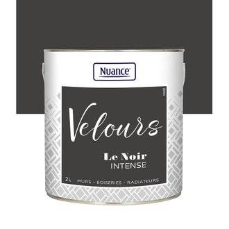 Peinture multi-supports intérieure Velours - Noir intense - 2L
