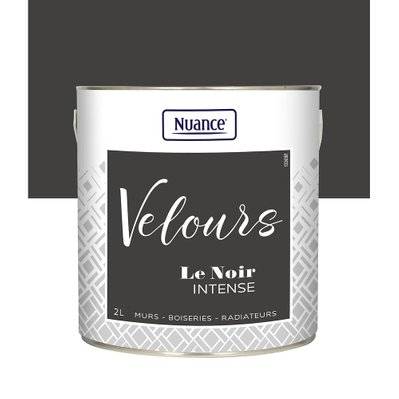 Peinture multi-supports intérieure Velours - Noir intense - 2L - 3505391085096 - 3505391085096