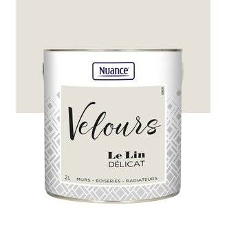Peinture intérieure Velours - Lin delicat - Multi-support - 2L